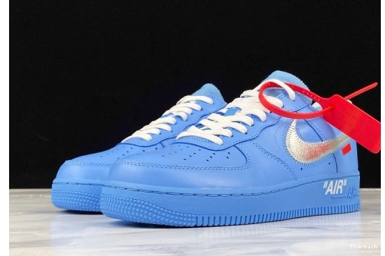 Blue Air Nike Off-White  1 Low CI1173-400 University Force MCA 0820